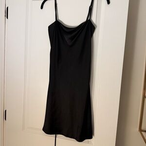 Princess Polly Black Slip Dress